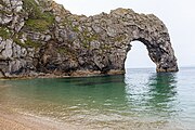 Durlde Door along the Jurassic Coast.