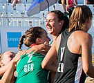 Deutsch: Beachhandball Weltmeisterschaften 2022; Tag 6: 26. Juli 2022 – Frauen, Finale, Spanien-Deutschland 0:2 (14:15, 20:22) English: 2022 Beach handball World Championships; Day 6: 26 July – Women Final – Spain-Germany 0:2 (14:15, 20:22)