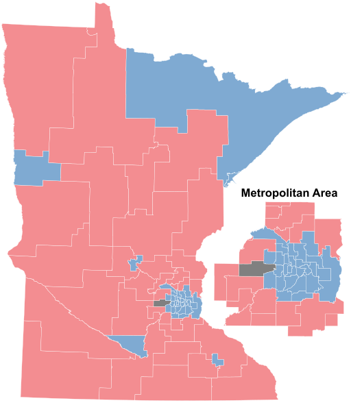 File:2026 Minnesota Senate retirements map.svg