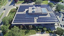 235 kW solar array, McMillan Memorial Library 235 kW solar array at McMillan Memorial Library.jpg