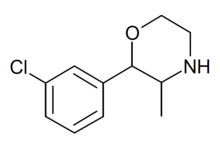 3-Chlorophenmetrazine struktur.png