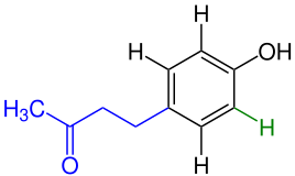 4-(4-Hydroxyphenyl)-2-butanon V2.svg