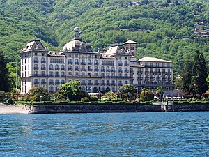 The Grand Hotel in Stresa