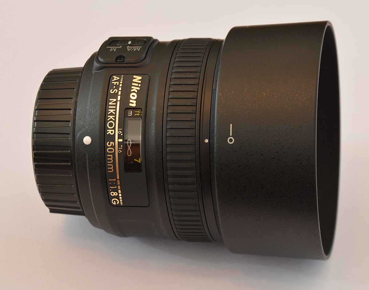 File:AF-S Nikkor 50mm f1.8 G lateral.JPG - Wikimedia Commons
