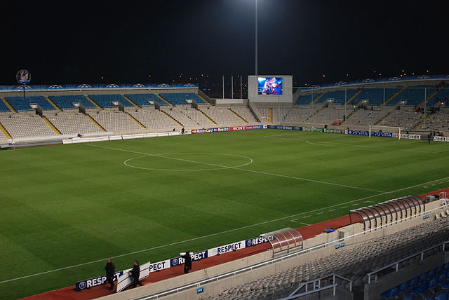 Interior of GSP Stadium