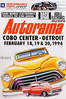 Official poster for the 42nd Annual Detroit Autorama in 1994 AUTORAMA LOGO 94.jpg