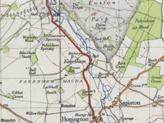 A 20th century map of Fakenham Magna.png