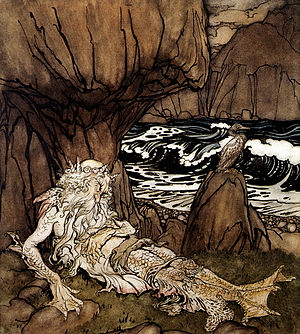 A Crowned Merman - Arthur Rackham.jpg