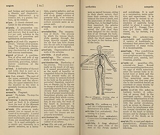 Medical dictionary Specialized dictionary covering medicine terms