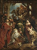 Aanbidding door de koningen van Peter Paul Rubens, Koninklijk Museum voor Schone Kunsten Antwerpen