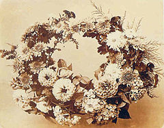 Adolphe Braun - Study of dahlias in a wreath.jpg