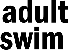 Second logo of Adult Swim, used from February 23, 2002, to May 25, 2003 Adult Swim Screen-Bug 2002.svg