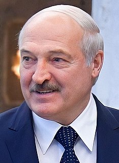 Alexander Lukashenko President of Belarus