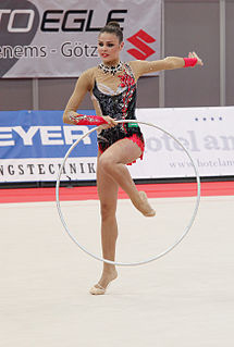 Alexandra Merkulova Russian rhythmic gymnast