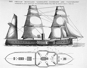 Almirante Cochrane in Scientific American 1875.jpg