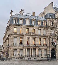 Ambassade d'Égypte en France, 56 avenue d'Iéna, Paris 16e.jpg