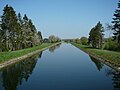 Il canale dell'Amper (Amperkanal) presso Haag an der Amper