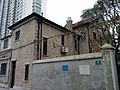 安定坊3號，自江蘇路拓寬工程完工後，此建築為此小區最靠近江蘇路的建築。