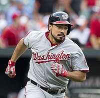 Anthony Rendon contributed five RBIs in Game 6. Anthony Rendon (14430676940).jpg