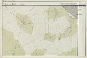 Șimand în Harta Iosefină a Comitatului Arad, 1782-85