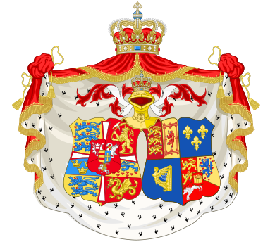 Armoiries de la reine Caroline-Mathilde de Hanovre.svg