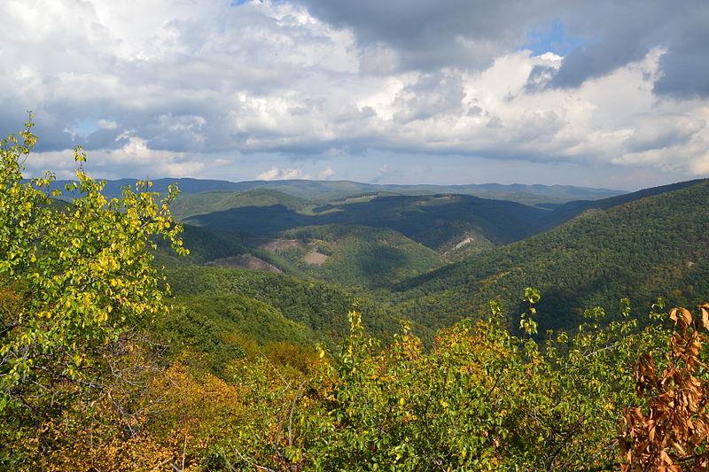 File:Bükk mountain - view from Odorvár.JPG