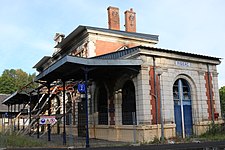 Bâtiment voyageurs, également côté quais.