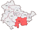 Deutsch: Wahlkreis 196: Sonneberg – Saalfeld-Rudolstadt – Saale-Orla-Kreis