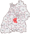 Deutsch: Wahlkreis 290: Tübingen