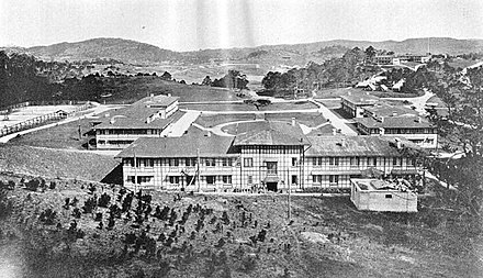 Summer offices of the Philippine Insular Government in Baguio in 1909