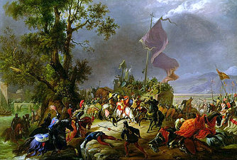 La Batalla de Legnano obra de Massimo Taparelli d'Azeglio