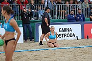 Deutsch: Beachhandball Europameisterschaften 2019 (Beach handball Euro); Tag 6: 7. Juli 2019 – Frauenfinale, Dänemark-Ungarn 2:0 (18:12, 23:22) English: Beach handball Euro; Day 6: 7 July 2019 – Women's Final – Denmark-Hungary 2:0 (18:12, 23:22)