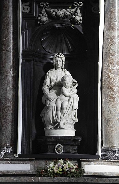 File:Belgium michelangelo's Madonna with youngster (13037005594).jpg