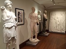 Fairfield University Art Museum Bellarmine Museum of Art 8 - Historic plaster casts.JPG