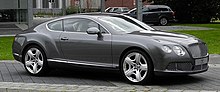 Bentley Continental GT (II) – Frontansicht (6), 30. August 2011, Düsseldorf.jpg