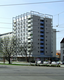 Listed residential building Berliner Platz 1 in Cottbus-Mitte.