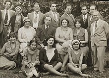 Berta Gersten with the Yiddish Art Theatre's troupe on tour in London in 1935 Berta Gersten with the Yiddish Art Theatre troupe in London 1935.jpg