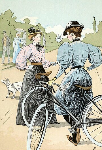 File:Bicycling; The Ladies of the Wheel, 1896.jpg