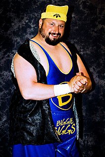 <span class="mw-page-title-main">Biggie Biggs</span> American professional wrestler