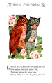 Megascops asio (aka: Little Sir Screech Owl) 46 in: Bird Children 1912