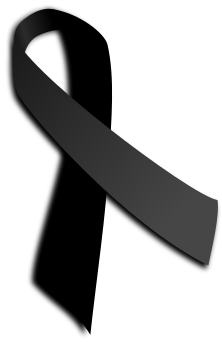 https://upload.wikimedia.org/wikipedia/commons/thumb/0/0a/Black_Ribbon.svg/222px-Black_Ribbon.svg.png