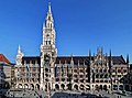 * Nomination Marienplatz and Rathaus in Munich by Pimpinellus --Partynia 08:32, 27 February 2023 (UTC) * Decline  Oppose The detail on the Rathaus is low, different areas seem to be washed-out (probably the AI processing of the phone) --FlocciNivis 11:21, 27 February 2023 (UTC)  Oppose Barely no detail,..ISO 32! Why? --Der Angemeldete 11:51, 27 February 2023 (UTC)