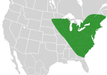 Distribución de Bombus affinis.svg