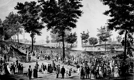 Boston common 1848