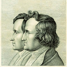 Двоен портрет на Яков и Вилхелм (1843)