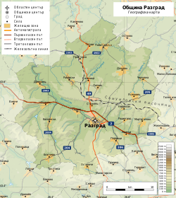 карта на град разград Разград (община) – Уикипедия карта на град разград
