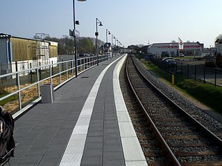 <span class="mw-page-title-main">Fehmarn-Burg station</span> Railway station in Fehmarn, Germany