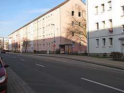 Benndorfer Straße in Merseburg