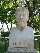 Buste de Pythagore.