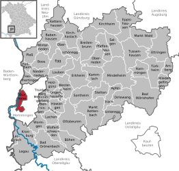 Kaart van Buxheim